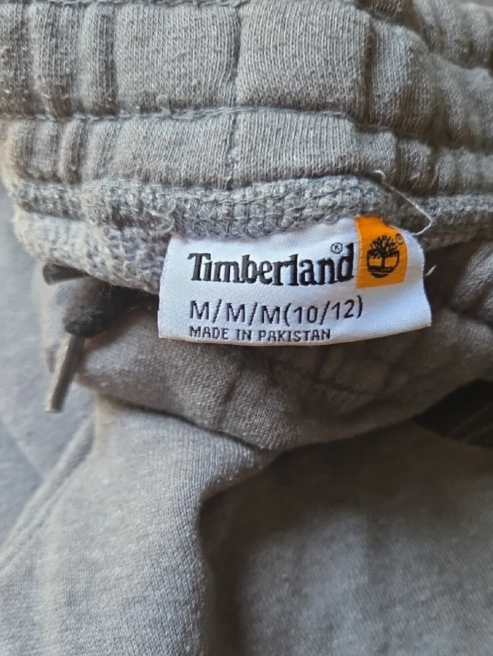 Timberland Kids Gray Sweat Joggers with Logo